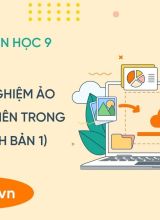 Sử dụng thí nghiệm ảo Chọn lọc tự nhiên trong Sinh học (Kịch bản 1) - Tin học 9  -  Hoc10